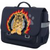 Školská aktovka It Bag Midi Tiger Flame Jeune Premier ergonomická luxusné prevedenie 30*38 cm