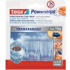 Tesa tape Tesa® Powerstrips Priesvitné, veľké, dekoratívne háčiky 1kg