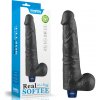 LoveToy Real Softee Rechargeable Vibrating Dildo 10.5