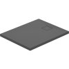 CERSANIT Obdĺžnikový sprchový odtok TAKO SLIM 100x80x4,5 šedý mat s sifónom S208-009
