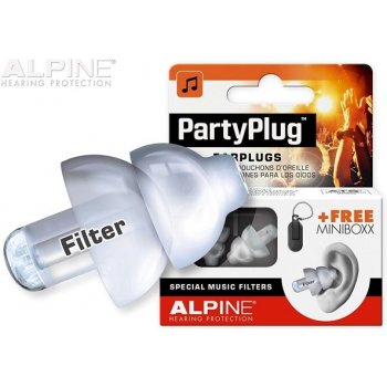 Alpine PartyPlug Transparent Ochrana sluchu