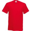 Fruit of the Loom Tričko Original T, krátký rukáv, pánské COT16108200403-red L Červená
