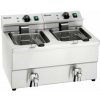 Elektrická fritéza dvojitá s výpustným ventilom IMBISS II 100033540