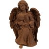 Clayre & Eef Dekoratívna hrdzavá figúrka anjel držiaci dieťa - 13*11*18 cm - Clayre & Eef