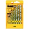 DeWALT DeWALT 10-dielna sada vrtákov do kovu HSS-G DT5921