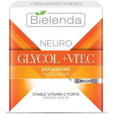 Bielenda Neuro Glycol + Vitamin C hydratačný pleťový krém noc 50 ml