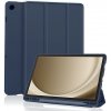 Techsuit - Flex Trifold obal s držiakom na stylus pre Samsung Galaxy Tab A11 Plus / A9 Plus - tmavomodrý