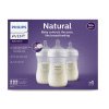 Avent flaša Natural Response 260 ml priehľadná cumlík pre podporu rytmu pitia 1x3 ks