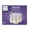 Avent flaša Natural Response 260 ml priehľadná cumlík pre podporu rytmu pitia 1x3 ks