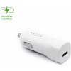 Nabíjačka do auta FIXED s výstupom USB-C a podporou PD, 18 W, biela