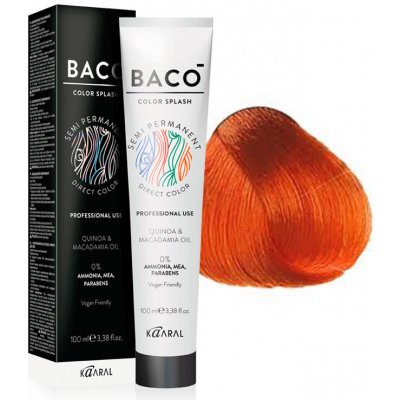 Kaaral Baco Color Splash farba na vlasy orange 44