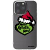 Picasee silikónový prehľadný obal pre Apple iPhone 15 Pro Max - Grinch 2