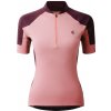 Dámsky cyklistický dres Dare 2b Flutter Jersey Veľkosť: XXL / Farba: červená