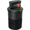 Výsuvný štvorplošný zadažďovač GARDENA OS 140 (dostrek 2-15 m) Sprinklersystem