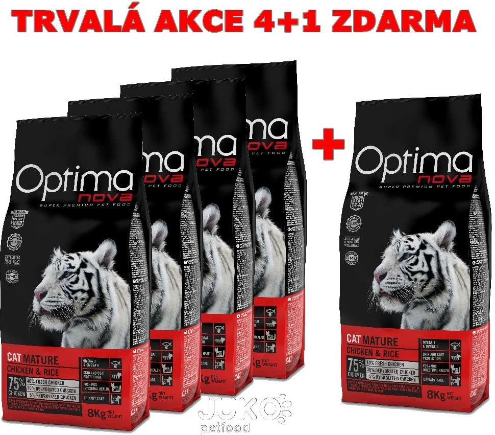 Visán Optima Nova Cat MATURE urinary 8 kg