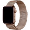 MojRemienok.sk Milánsky ťah celokovový náhradný remienok pre Apple Watch 38 mm/40 mm/41 mm/42 mm Farba: ružová zlatá (rose gold) s magnetickým zapínaním