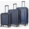 Súprava cestovných kufrov ROCK Austin PP - tmavo modrá