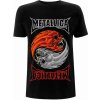 Tričko metal ROCK OFF Metallica Yin Yang Čierna