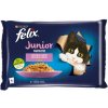Felix Fantastic Junior kura a losos v želé 4 x 85 g