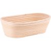 Ošatka ratanová MagicHome, na kysnutie chleba, oválna, max.850 g, 35x14x7 cm