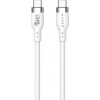 HyperJuice - USB kabel - 24 pin USB-C (M) do 24 pin USB-C (M) - USB 2.0 - 1 m - napájení USB (240 W), technologie Extended Power Range (EPR) - bílá