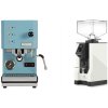 Profitec GO, blue + Eureka Mignon Specialita, BL white