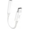 Dudao audio adaptér z USB Type-C na 3,5 mm Mini Jack - Biela KP32933