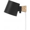 Normann Copenhagen Nástenná lampa Rise – čierna