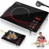 INDUKČNÁ VARNÁ DOSKA ELEKTRICKÝ SPORÁK NEREZOVÁ OCEĽ 4 REŽIMY NASTAVITEĽNÁ