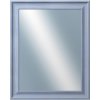 DANTIK - Zrkadlo v rámu, rozmer s rámom 40x50 cm z lišty KOSTELNÍ malá modrá (3166)