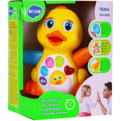 Mamido Huile Toys Interaktívna kačička s melódiami