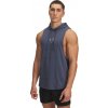 Pánska mikina cez hlavu Under Armour PJT RCK Q3 PO SL HOODIE sivá 6005048-044 - S