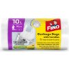 FINO Vrecia zaväzovacie s ušami Premium aromatic 10l 6µm 50 ks biele