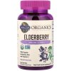Garden of Life Organics Elderberry Immune Gummy, gumové cukríky, čierna baza, 120 ks Výživový doplnok