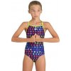 Arena Girls Carnival Swimsuit Lightdrop Back Soft Green/Multi...