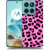 Picasee silikónový čierny obal pre Motorola Edge 60 Fusion - Pink Tiger