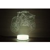 Beling 3D lampa, Kawasaki , 7 farebná D1W5DS13