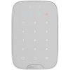 Ajax KeyPad Plus White - Bezdrôtová dotyková klávesnica podporujúca šifrované bezkontaktné karty a kľúčenky