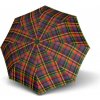 DERBY Hit Mini káro barevný - skládací deštník vícebarevný 700168P04