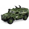 Auto vojenské s efektmi 25,5 cm (W049475)