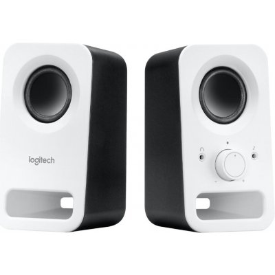 Logitech repro Z150 Multimedia Speakers/ 2.0/ 3W/ 3.5mm jack/ Snow White-bílý 980-000815