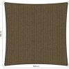 Shadow Comfort Slnečný Štvorec shadow 3,6 x 3,6 m Farba: Japanese hnedá