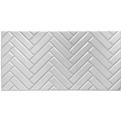 Grace 3D PVC Mosaic White 96 x 48 cm biela mozaika 1ks