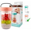 Mixit 2go – desiatový box 600 ml (lososový)