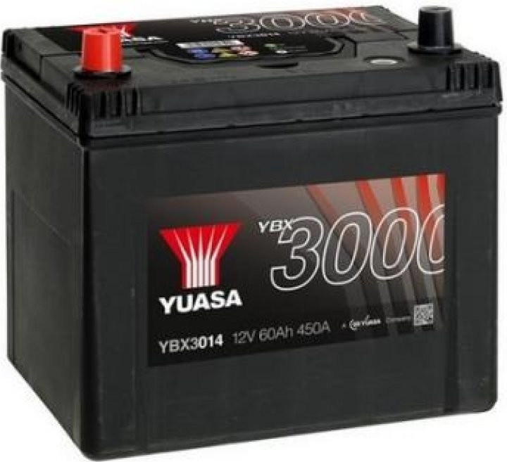 Yuasa YBX3000 12V 60Ah 450A YBX3014