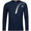 Head Club 22 Cliff LS Men pánské tričko DB - XL