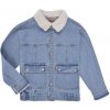 Levis Džínsové bundy LVG DENIM JACKET W/ SHERPA COL Modrá