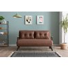 Atelier Del Sofa 2-miestny gauč Sando – Svetlohnedá