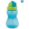 CANPOL BABIES Fľaša športová so slamkou malá-modrá 270 ml