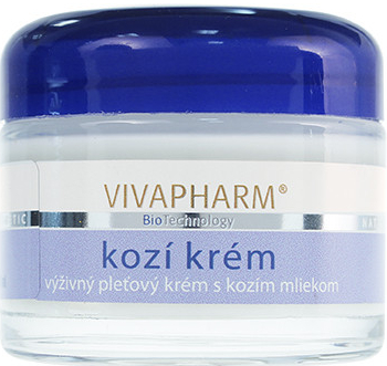 Vivapharm kozí výživný pleťový krém s mliečnymi proteínmi 50 ml